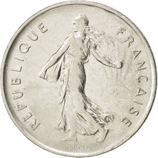 FRANCE, Semeuse, 5 Francs, 1970, Paris, KM #926a.1, EF(40-45), Nickel Clad...