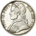 Moeda, ESTADOS ITALIANOS, PAPAL STATES, Pius IX, Scudo, 1853, Roma, EF(40-45)