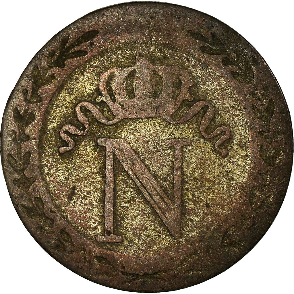 Coin, France, Napoléon I, 10 Centimes, 1810, Limoges, VF(20-25), Billon