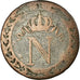 Coin, France, Napoléon I, 10 Centimes, 1809, Lille, VF(20-25), Billon