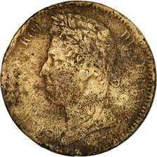 Coin, FRENCH COLONIES, Charles X, 10 Centimes, 1825, Paris, VF(20-25), Bronze