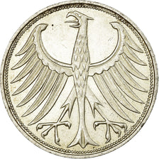 Coin, GERMANY - FEDERAL REPUBLIC, 5 Mark, 1971, Hambourg, MS(60-62), Silver