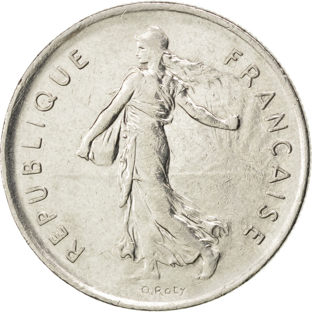 Vème République, 5 Francs Semeuse 1972, KM 926a.1