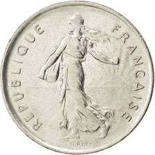 Vème République, 5 Francs Semeuse 1972, KM 926a.1