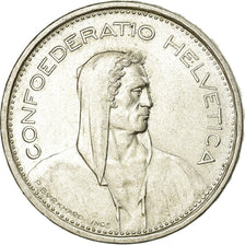 Coin, Switzerland, 5 Francs, 1966, Bern, AU(55-58), Silver, KM:40