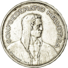 Coin, Switzerland, 5 Francs, 1932, Bern, EF(40-45), Silver, KM:40