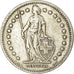 Coin, Switzerland, 2 Francs, 1944, EF(40-45), Silver, KM:21