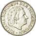 Coin, Netherlands, Juliana, Gulden, 1955, AU(50-53), Silver, KM:184