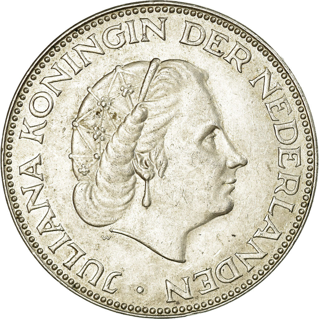 Monnaie, Pays-Bas, Juliana, 2-1/2 Gulden, 1959, SUP, Argent, KM:185
