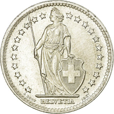 Coin, Switzerland, 2 Francs, 1948, Bern, MS(60-62), Silver, KM:21