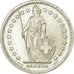 Coin, Switzerland, 2 Francs, 1948, Bern, MS(60-62), Silver, KM:21