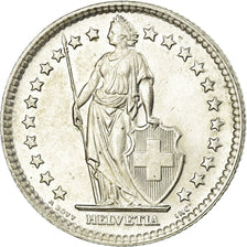 Coin, Switzerland, 2 Francs, 1961, Bern, MS(63), Silver, KM:21