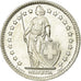 Coin, Switzerland, 2 Francs, 1961, Bern, MS(63), Silver, KM:21