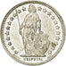 Coin, Switzerland, 1/2 Franc, 1952, Bern, AU(55-58), Silver, KM:23