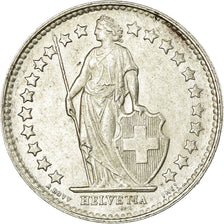 Coin, Switzerland, 1/2 Franc, 1953, Bern, AU(55-58), Silver, KM:23