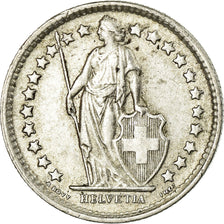 Coin, Switzerland, 1/2 Franc, 1959, Bern, AU(50-53), Silver, KM:23