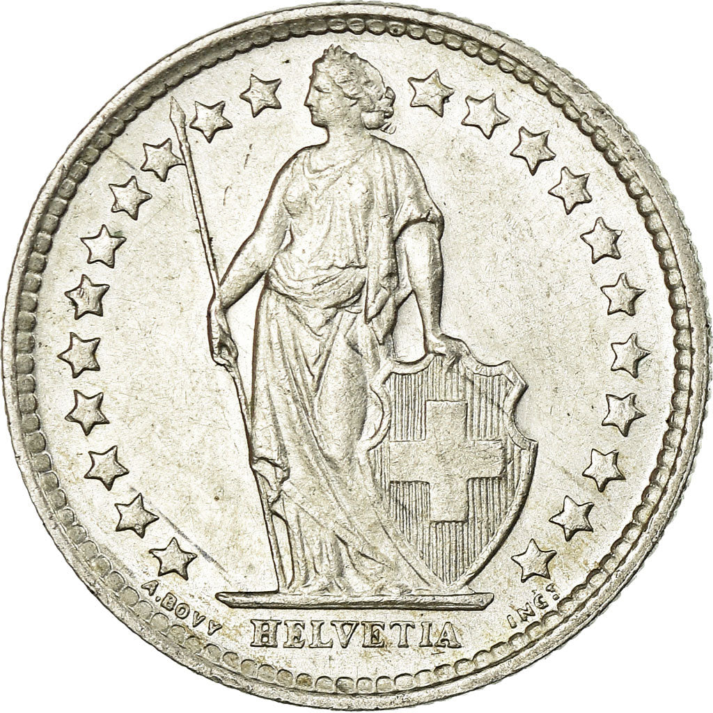 Monnaie, Suisse, 1/2 Franc, 1959, Bern, SUP+, Argent, KM:23