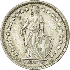 Coin, Switzerland, 1/2 Franc, 1962, Bern, AU(50-53), Silver, KM:23