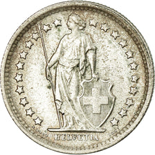 Coin, Switzerland, 1/2 Franc, 1966, Bern, AU(50-53), Silver, KM:23