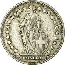 Coin, Switzerland, Franc, 1959, Bern, AU(50-53), Silver, KM:24