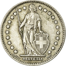 Coin, Switzerland, Franc, 1960, Bern, AU(50-53), Silver, KM:24