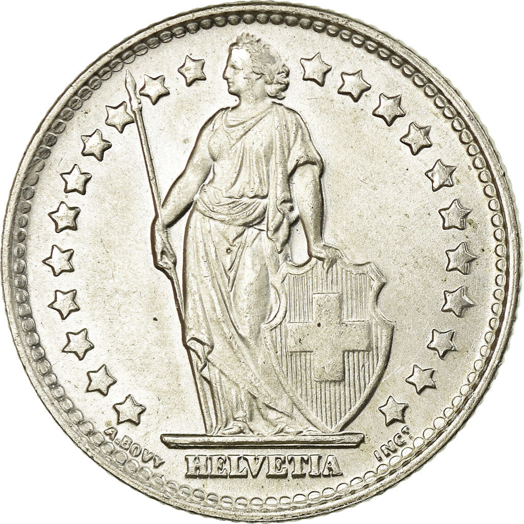 Moneta, Svizzera, Franc, 1960, Bern, SPL, Argento, KM:24