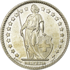 Coin, Switzerland, Franc, 1961, MS(63), Silver, KM:24