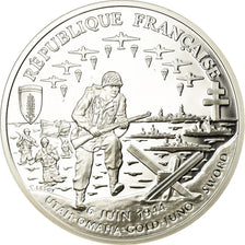 France, Franc, 1993, Paris, MS(65-70), Silver, KM:1014