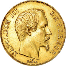Moeda, França, Napoleon III, Napoléon III, 50 Francs, 1857, Paris, AU(50-53)