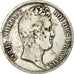 Moneda, Francia, Louis-Philippe, 5 Francs, 1830, Paris, BC+, Plata, KM:738