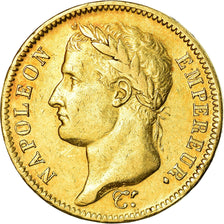 Coin, France, Napoléon I, 40 Francs, 1811, Paris, EF(40-45), Gold, KM:696.1