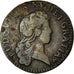 Moneda, Francia, Louis XV, Liard au buste enfantin, Liard, 1720, Strasbourg