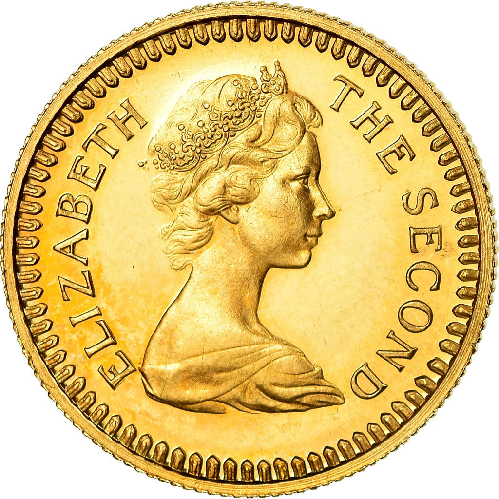 Coin, Rhodesia, Elizabeth II, Pound, 1966, British Royal Mint, Proof, MS(64)
