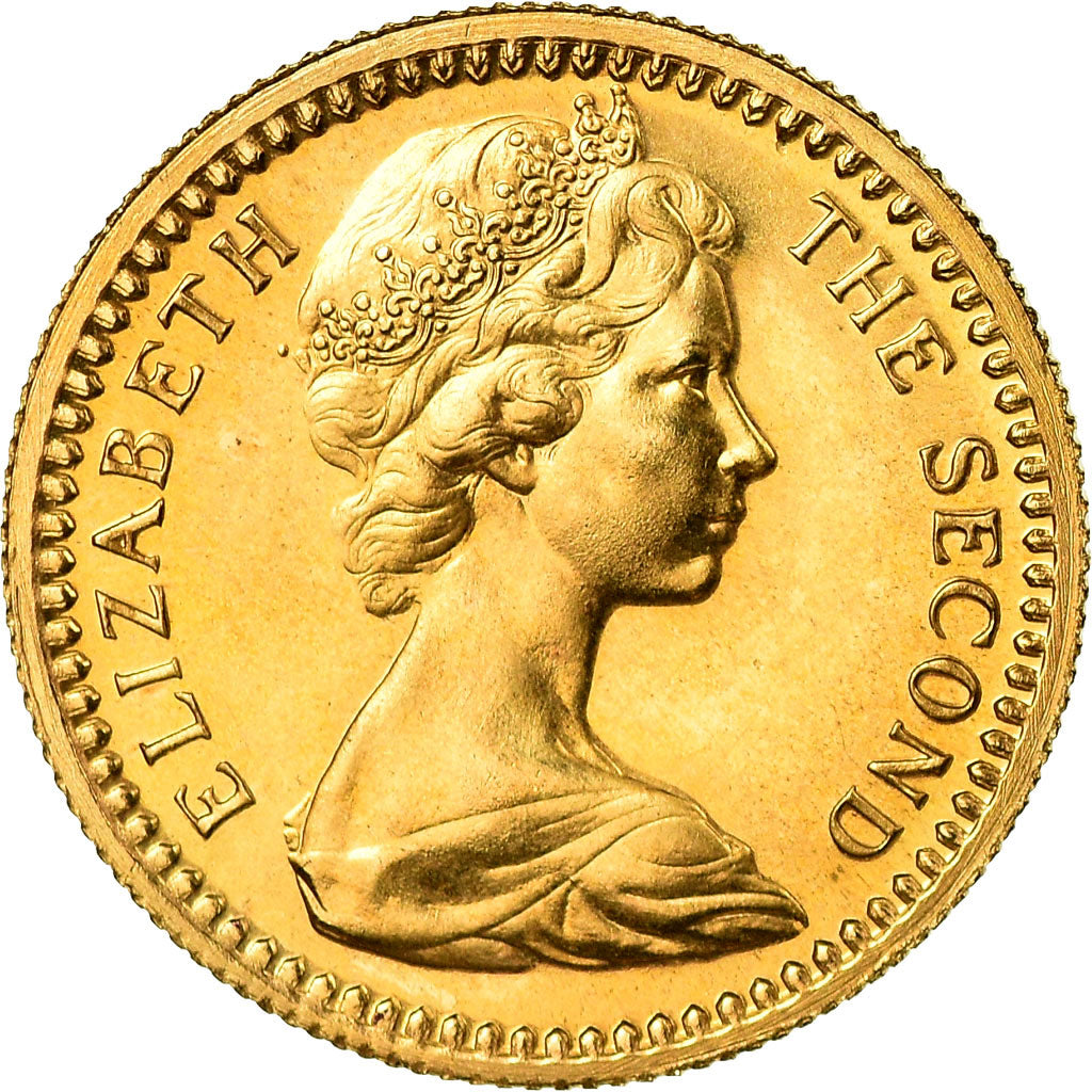 Coin, Rhodesia, Elizabeth II, 10 Shillings, 1966, British Royal Mint, MS(64)