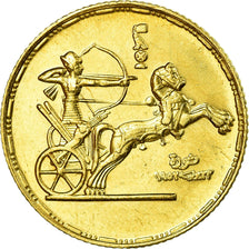 Moneta, Egitto, Pound, 1955, SPL, Oro, KM:387