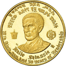 Coin, Ethiopia, Haile Selassie, 10 Dollars, 1966, Proof, MS(64), Gold, KM:38