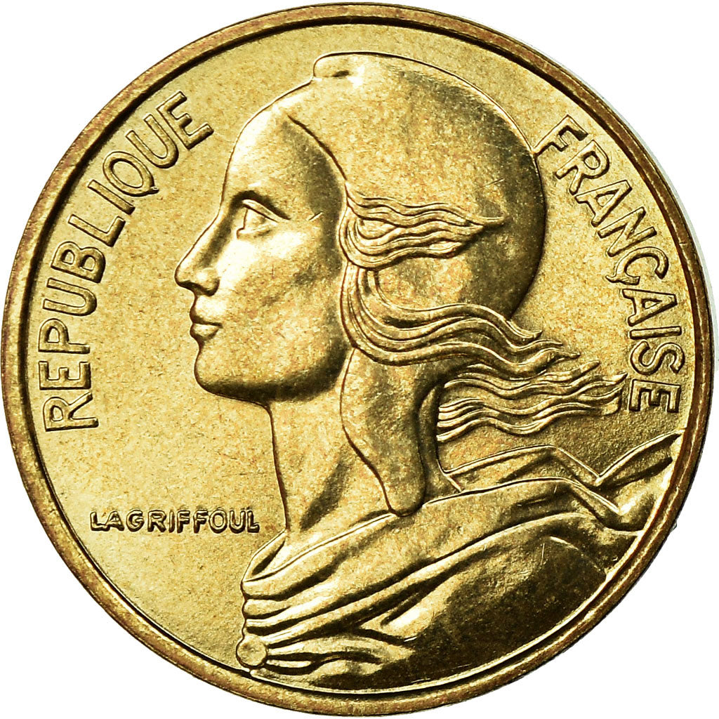 Coin, France, Marianne, 5 Centimes, 1999, Paris, MS(65-70), Aluminum-Bronze
