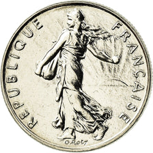 Coin, France, Semeuse, 1/2 Franc, 1999, Paris, MS(65-70), Nickel, KM:931.1