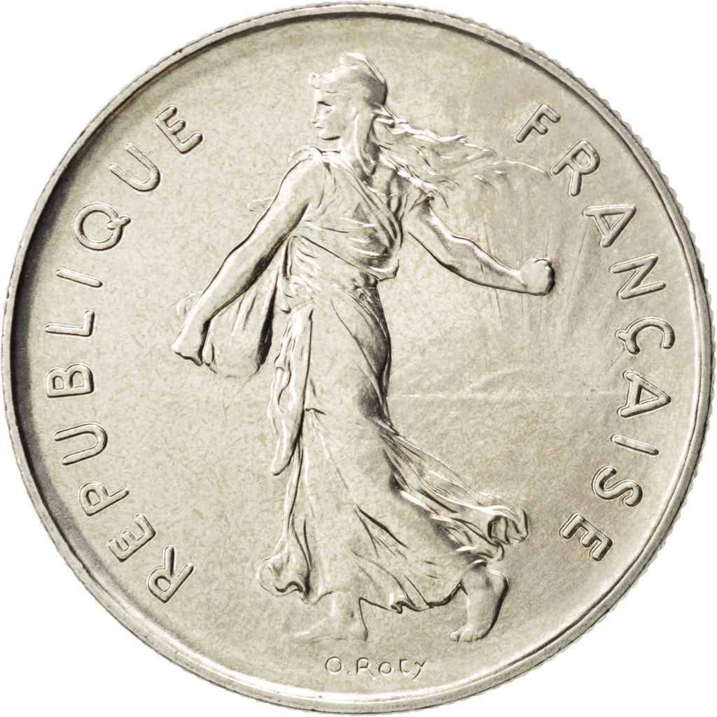 Coin, France, Semeuse, 5 Francs, 1985, MS(64), Nickel Clad Copper-Nickel