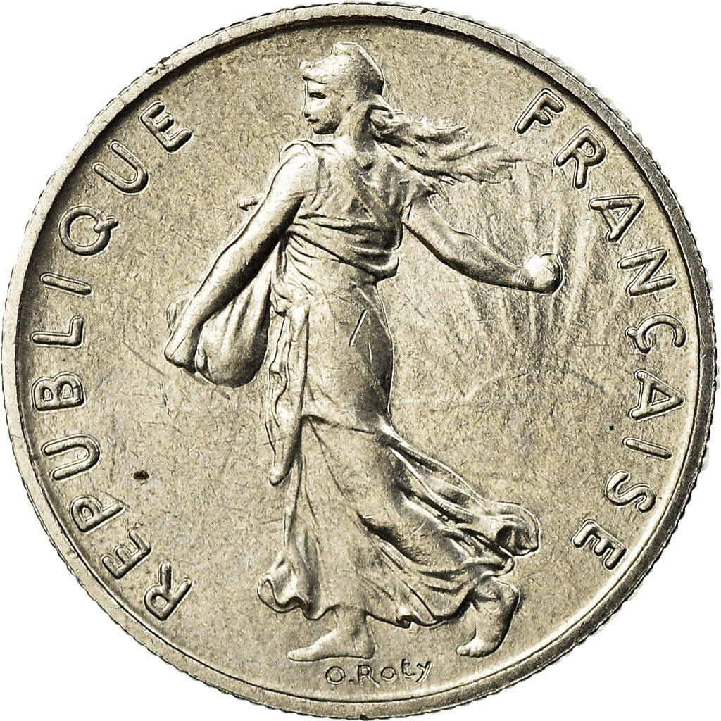 Coin, France, Semeuse, 1/2 Franc, 1998, Paris, MS(65-70), Nickel, KM:931.1