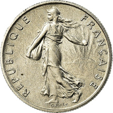 Coin, France, Semeuse, 1/2 Franc, 1998, Paris, MS(65-70), Nickel, KM:931.1