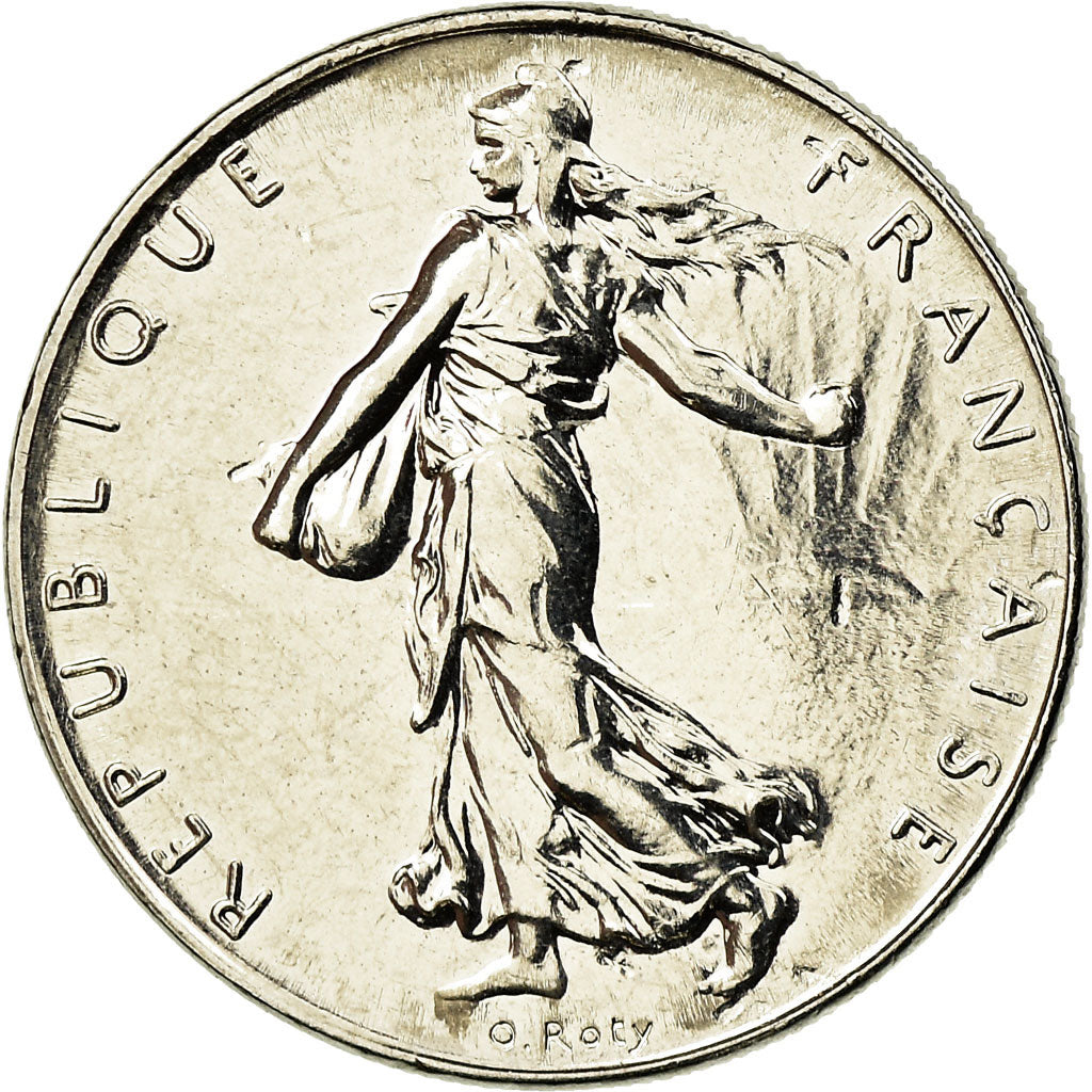 Moneta, Francja, Semeuse, Franc, 2000, Paris, MS(64), Nikiel, KM:925.2