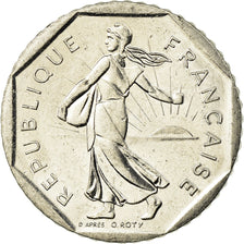 Münze, Frankreich, Semeuse, 2 Francs, 1989, Paris, UNZ, Nickel, KM:942.1