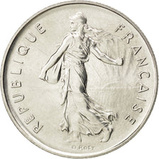 Moneta, Francja, Semeuse, 5 Francs, 1986, MS(64), Nikiel powlekany miedzią i