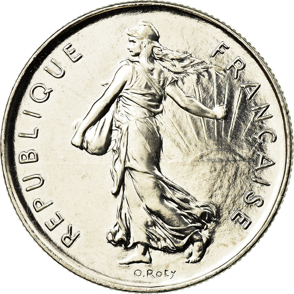 Coin, France, Semeuse, 5 Francs, 2000, Paris, MS(65-70), Nickel Clad
