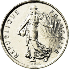 Coin, France, Semeuse, 5 Francs, 2000, Paris, MS(65-70), Nickel Clad