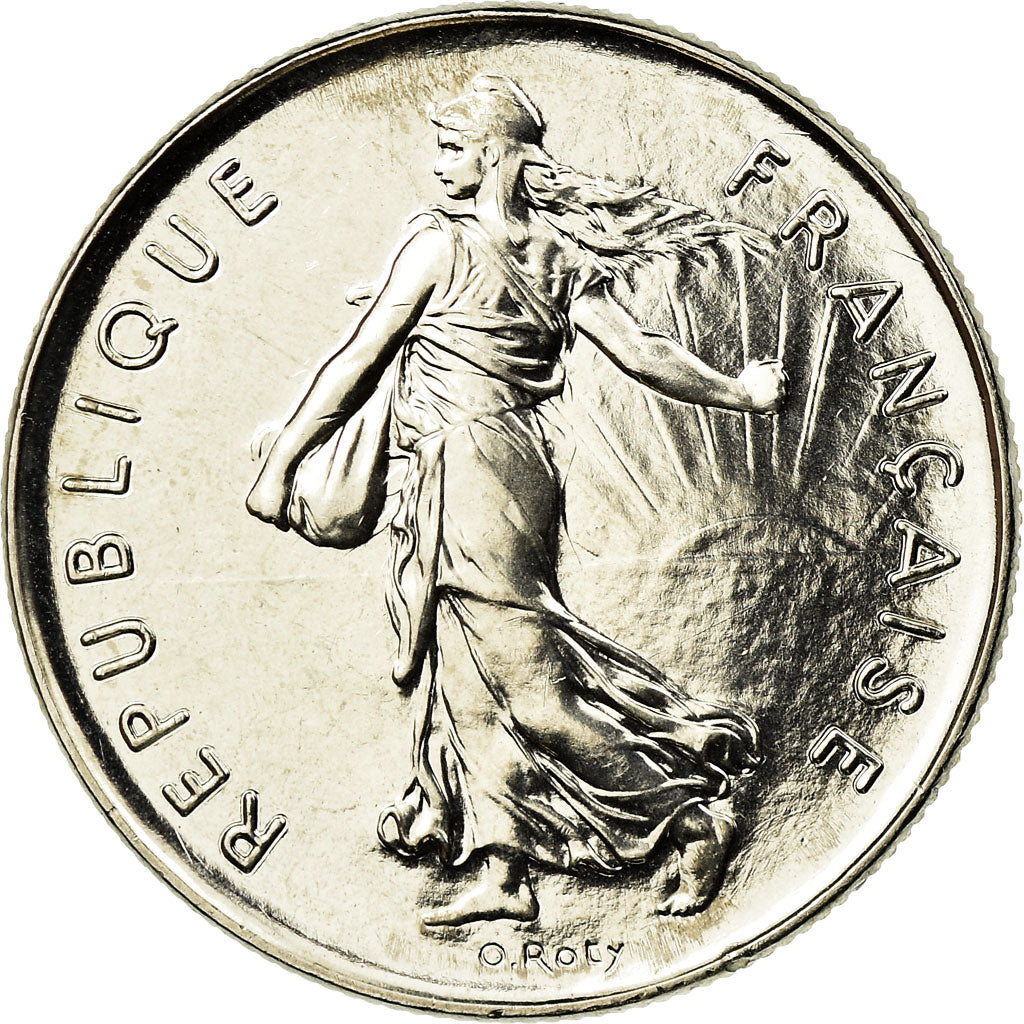 Coin, France, Semeuse, 5 Francs, 2001, Paris, MS(65-70), Nickel Clad