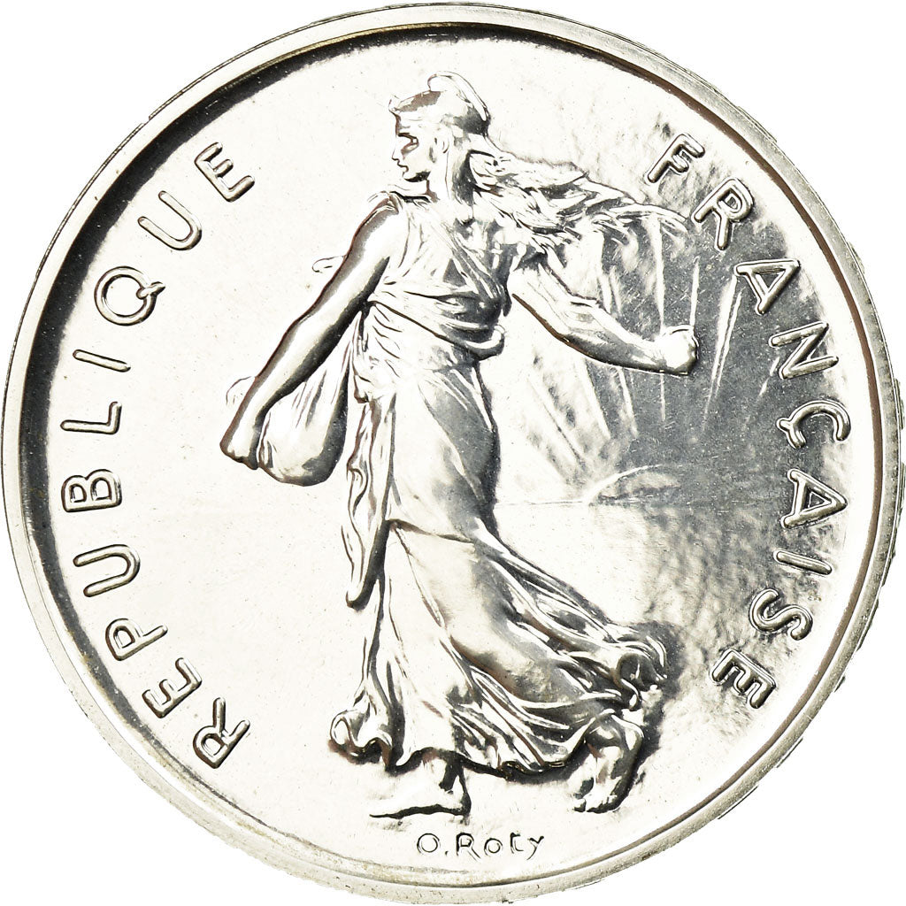 Monnaie, France, Semeuse, 5 Francs, 2001, Paris, BU, FDC, Argent, Gadoury:771