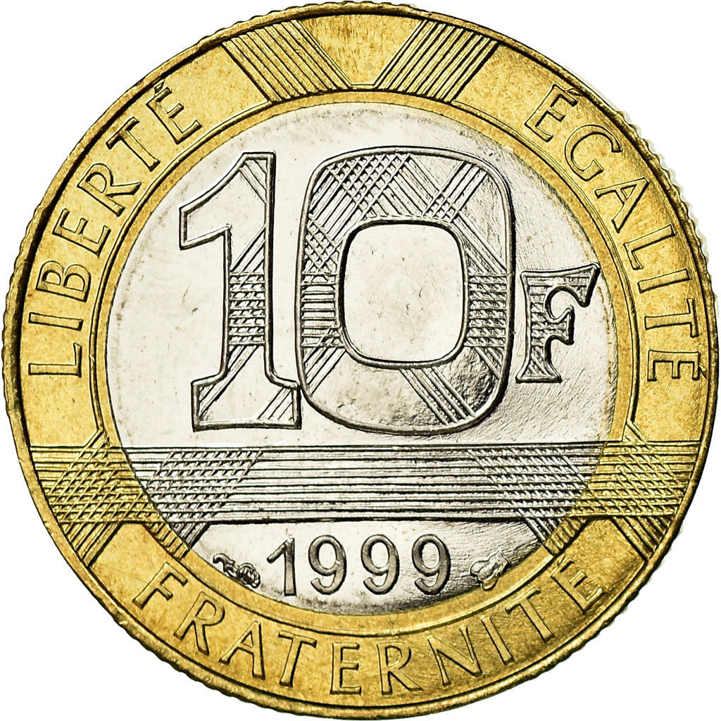 Monnaie, France, Génie, 10 Francs, 1999, Paris, SPL, Aluminum-Bronze