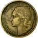 Munten, Frankrijk, Guiraud, 10 Francs, 1954, Paris, ZF, Aluminum-Bronze